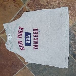 Vintage 80s New York Yankees Tank Top Bike USA made